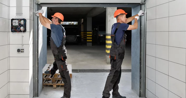 Commercial Garage Door Installation Image